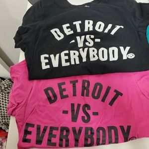 Detroit vs Everybody T Shirts